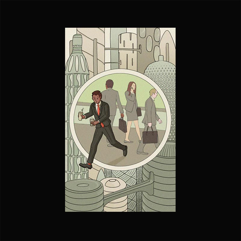 BUSINESS CLASS TAROT Backside - 門 GATE 2953