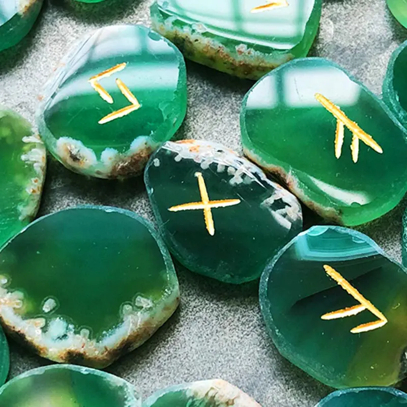 Green Agate Runes